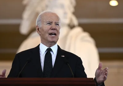 Biden Condemns Antisemitism, Connects Holocaust to Hamas Attack on Israel in Somber Speech